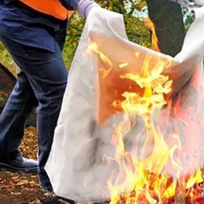 Couverture anti feu pratique départ feu camping