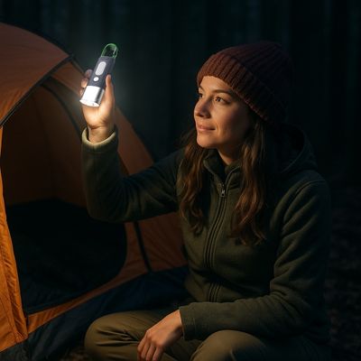 Lampe torche rechargeable | Porte-clés