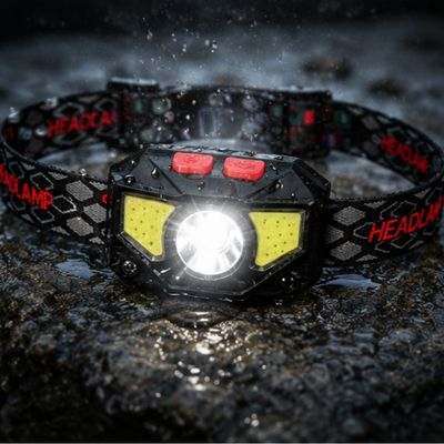 Lampe frontale rechargeable puissante | Rando Explore | HeadLight Pro