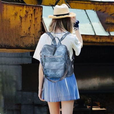 Sac à dos pour femme en cuir modéré