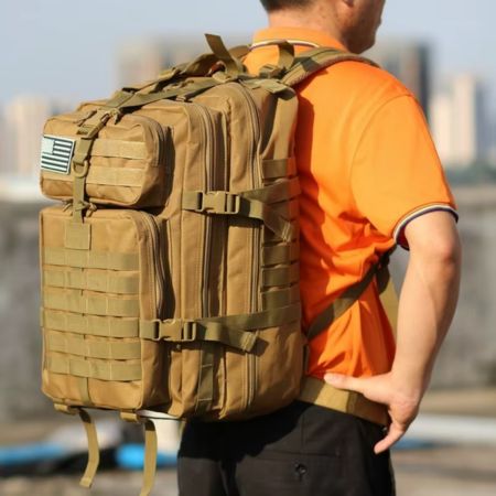 Sac randonnee imperméable grande capacité sable